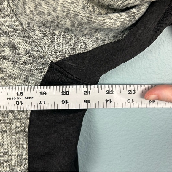 Rugby University Black and Grey Full Zip Knit Jacket Size M - Picture 4 of 8